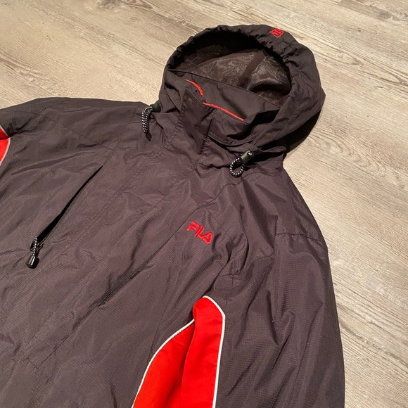 Vintage Y2K Fila Windbreaker Jacket Men’s Size Medium - Picture 2 of 4